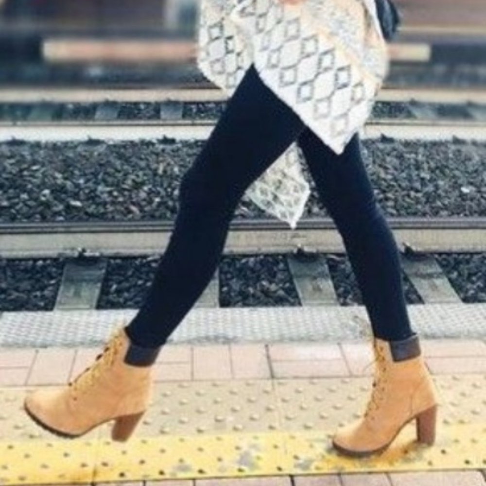 Timberland wedge boots